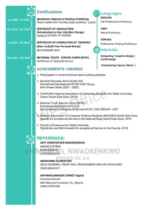 Clerical Administrative I.T Personnel