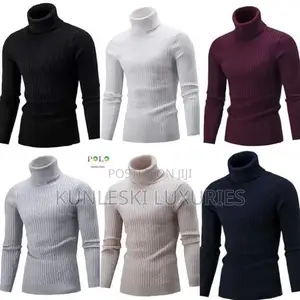 Original Turtle Neck Long Sleeve Cardigan