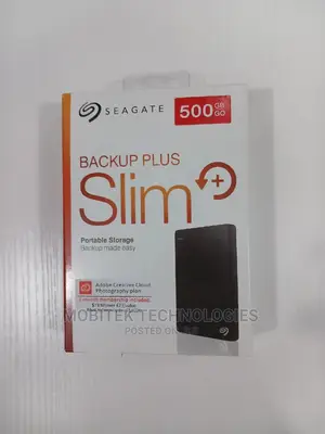 500GB SEAGATE BACKUP PLUS External Storage Hard Drive