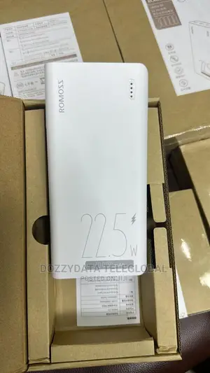 Romoss 30000mah Mobile Smart Power Bank Romoss White