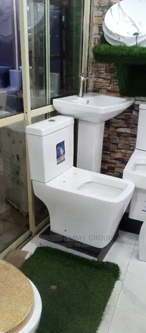 Executive Sweethome WC Set With Wash Hand Basin