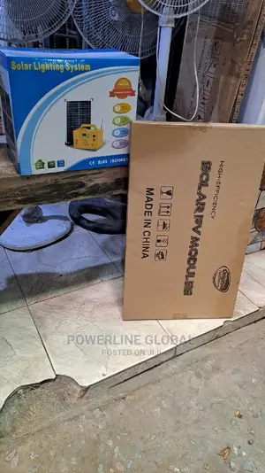 50w Solar Kit to Power Tv/ Fan/ Laptops/ Phones