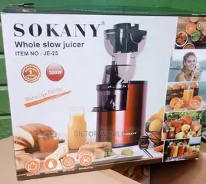 Sokany Whole Slow Juicer 300w