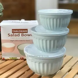 3 in 1 Quality Salad Bowl With Cover