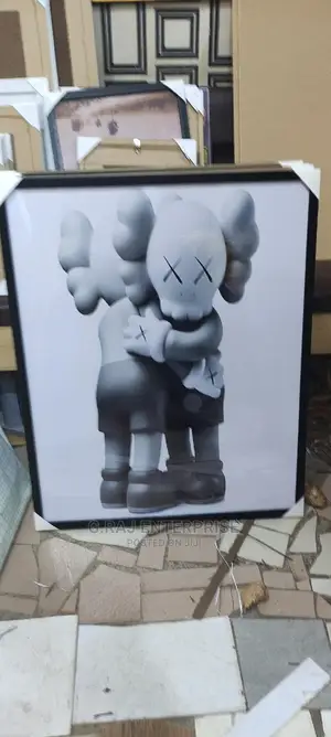 PAY ON DELIVERY Kaws #Portrait Frame 24/30 Glass