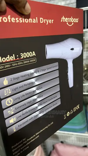 Professional Pet Hair Hand Dryer