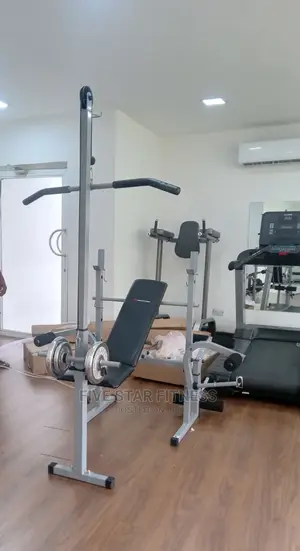 Weight Bench With Lat Pulldown Attachment