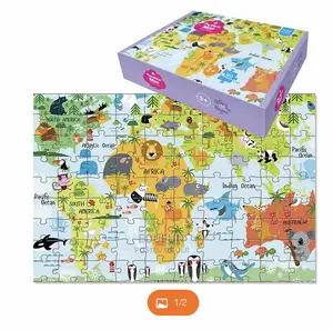 The Map Puzzle Games 180pcs