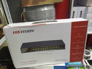 Hikvision 24 Port 10/100m Unmanaged Poe