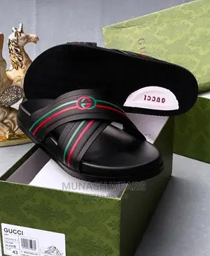 Gucci Leather Slipers