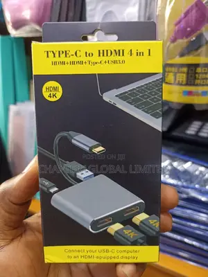 USB-C to Dual Hdmi Display Adapter