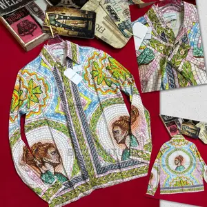 Original Casablanca Silk Shirts Available in Store