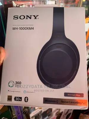 Sony WH-1000XM4 - Black, Blue, Silver