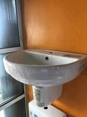 Half Pedestal Wall Hanged Wash Hand Basin