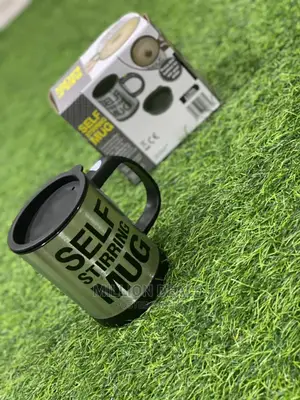 Unique Self Stirring Stainless Mug