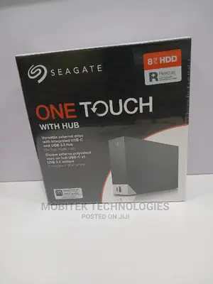 8tb Seagate One Touch External Power Storage Hard Drive
