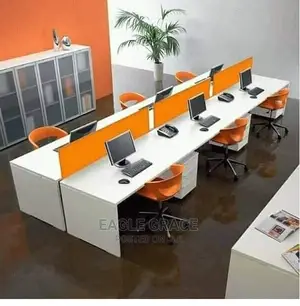 6 Man Workstation Table