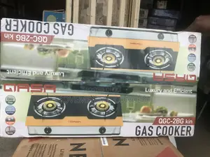 Qasa Gas Cooker GBC-2BG Kin