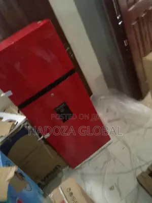 Frost Free Technology Hisense Double Door Fridge (RED)