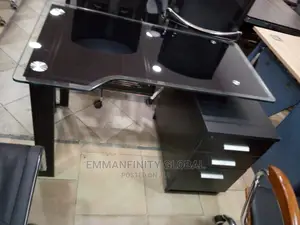 Glass Office Table