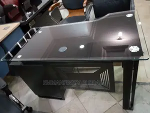 Glass Office Table