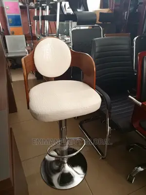Wooden Back Bar Stool