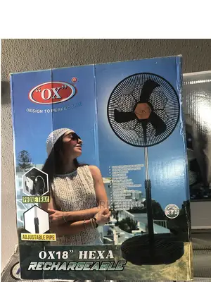 Brand New Ox Hexa Rechargeable Standing Fan