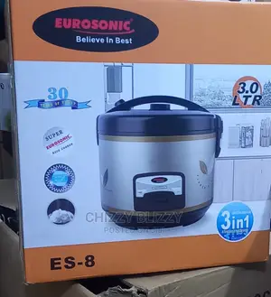Eurosonic Rice Cooker With Cooler- 3L