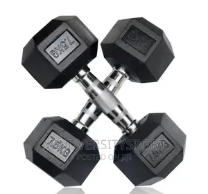 Hex Dumbbell Pair of 7.5kg 15kg