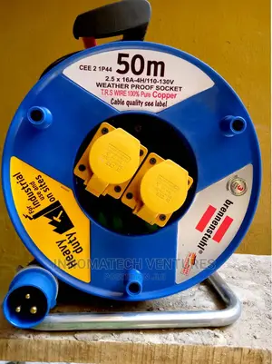 Industrial Extension Cable Reel 50mx2.5 Mm