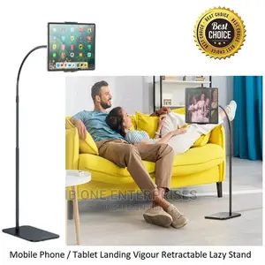Stable Adjustable iPad Metal Phone Tablet Long Stand