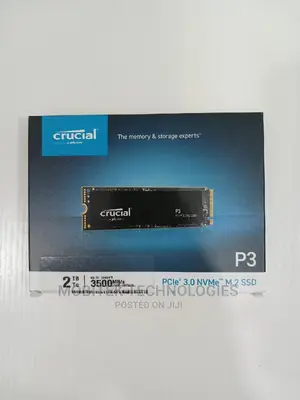 2tb Crucial P3 3d Nand Nvme M.2 Ssd Solid State Drive