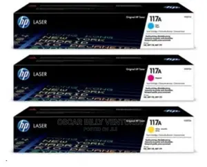 HP 117a Toner Cartridge Cyan, Magenta Yellow