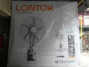 CTL-CF046R-18 LONTOR Rechargeable Fan 18"