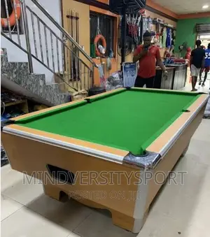 Foreign Marble Coin Snooker Board With Complete Accessories
