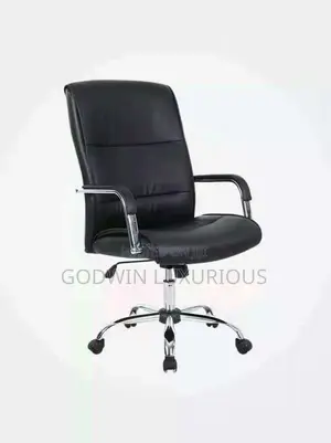 Office Armrest Leather Chair
