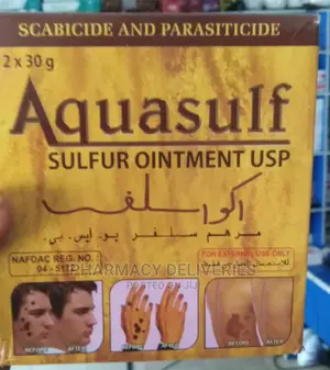 Aquasulf Ointment for Treatment of All Forms of Infection