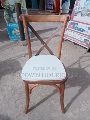 Wooden Cross Back Chairs