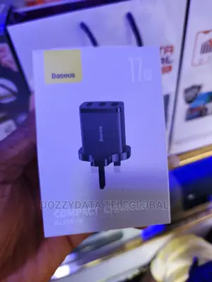 Baseus 17W USB Charger 3 USB Fast Charger for iPhone,Android