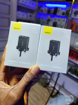 Baseus 17W USB Charger Portable 3 Ports Travel Wall Adapter