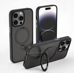Magsafe Matte Case With Magnetic Standfor iPhones Andsamsung