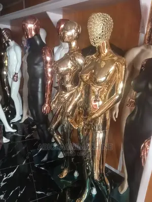 Gold Female Mannequin, Small Bust