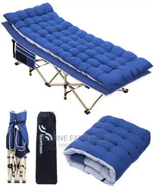 Camping Bed for Camp and Office Use, Foldable