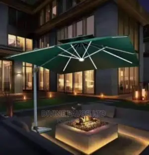 Solar Umbrella/Garden Sun Umbrella 9 Ft