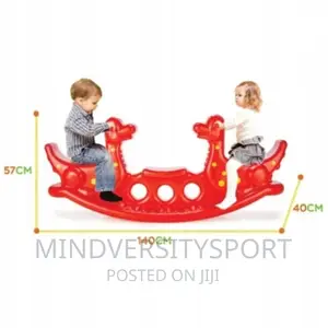 3 Seater Dino Seesaw Playground Toy