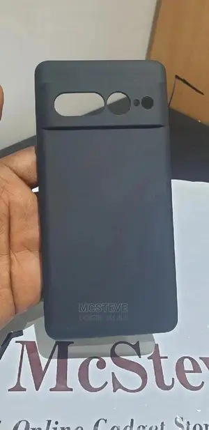 Google Pixel 7 Pro Silicone Case Cover Black