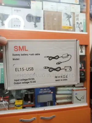 En-El15 Dummy Battery + USB Cable