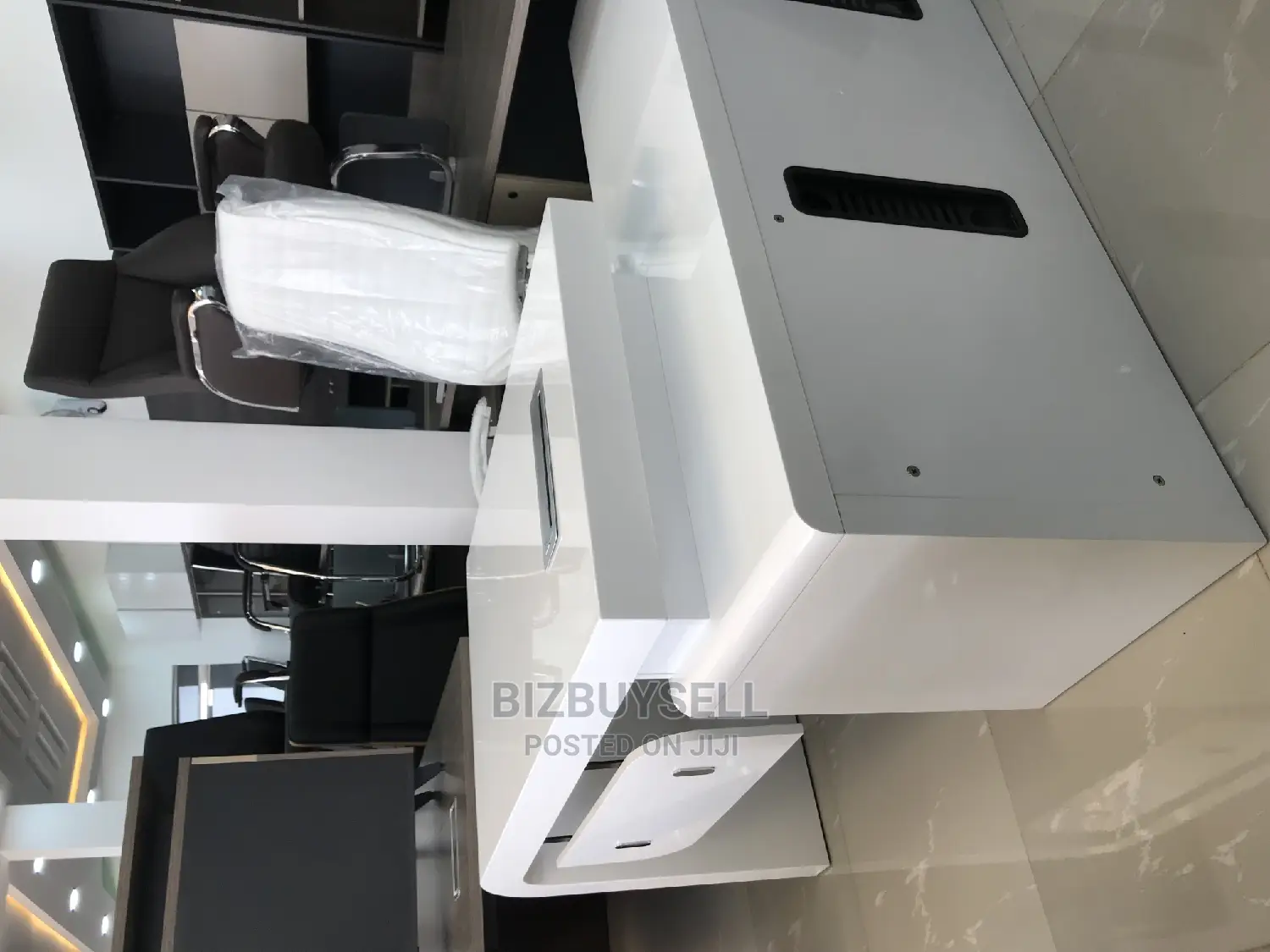 Office Executive Table (White)