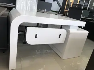 Office Executive Table (White)