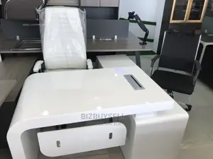 Office Executive Table (White)